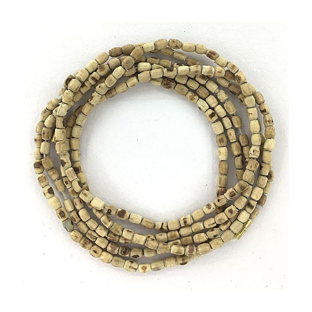 MAYAPURI Original Tulsi Kanthi Mala/Tulasi Mala for Neck | Holy Basil Wood Necklace - Pooja Needs | Buy online on ZillyBuy