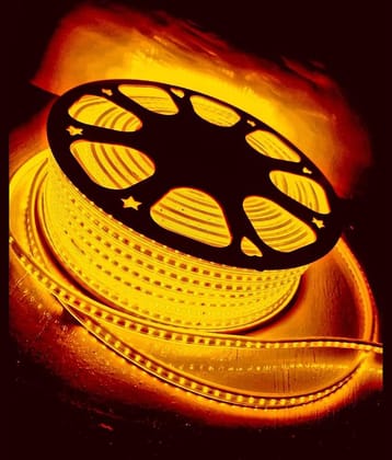 SPARKWORLD Yellow 10 Mtr LED Strip ( Pack of 1 )