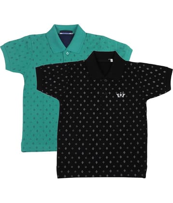 NEUVIN Pack of 2 Boys Cotton T-Shirt ( Multi Color )