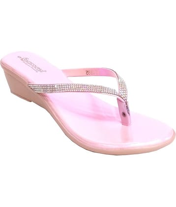 Racecourse - Pink Women's Slip On Heels