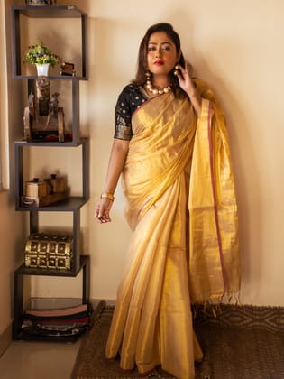 Metal to love Saree