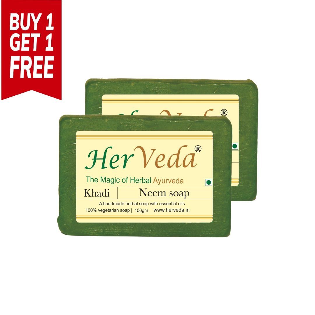 HerVeda Neem Anti fungal Handmade neem soap