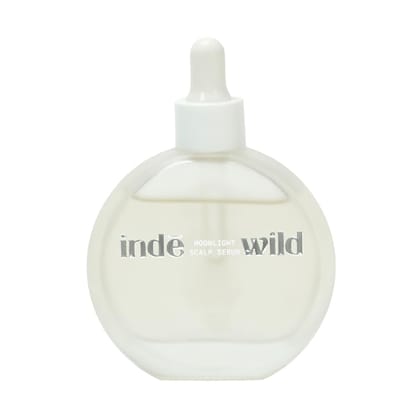 ind wild Moonlight Overnight Scalp Serum | Hair Regrowth Serum with 9% Active Complex | Water-based, Leave-on Treatment | Reduces Hairfall, Strengthens Follicles, Activates Hair Growth | Men & Women | 50ml ind wild Moonlight Overnight Scalp Serum | Hair 