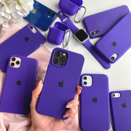 Mint Blue Silicone Premium Back Cover By iSeriesHub Compatible for iPhone-iPhone X