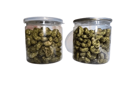 Crunchy Roasted Cashews with Refreshing Mint Flavoring Crunchy Roasted Cashews with Refreshing Mint Flavoring