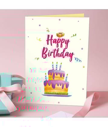ZYOZI Greeting Cards For Birthday | Happy Birthday Cards For Girls, Boys, Best Friends, Daughter, Brother, Husband | Greeting Cards For Birthday (Pack Of 2)