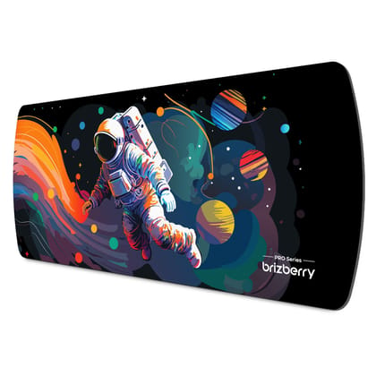 ARTBRIZ® Brizberry Extended Mouse Pad, Desk Mat, 740mm x 310mm x 3mm Large Printed Premium Anti Skid Rubber Base for Desktop Laptop Keyboard (DM Design 5) DM Design 5 / 74L x 31W cm