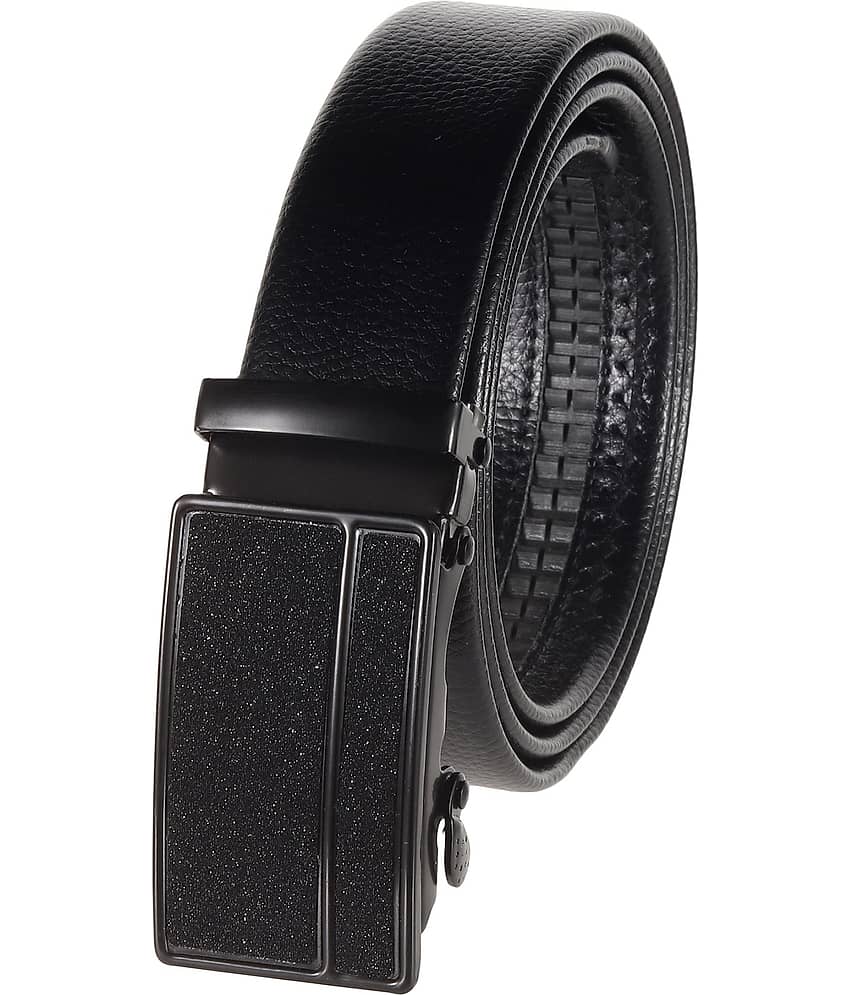 Zacharias - Black Canvas Men's Formal Belt ( Pack of 1 )