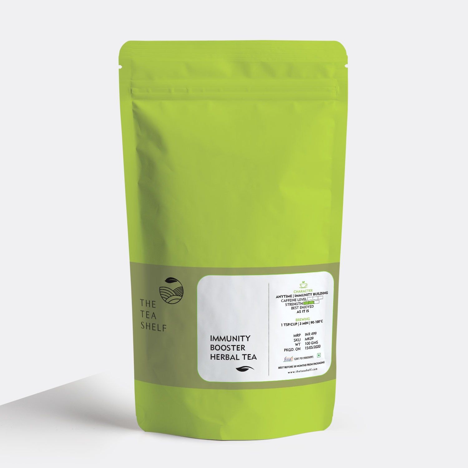 Immunity Booster Herbal Tea-100gm Loose Tea Pouch (50 Servings)