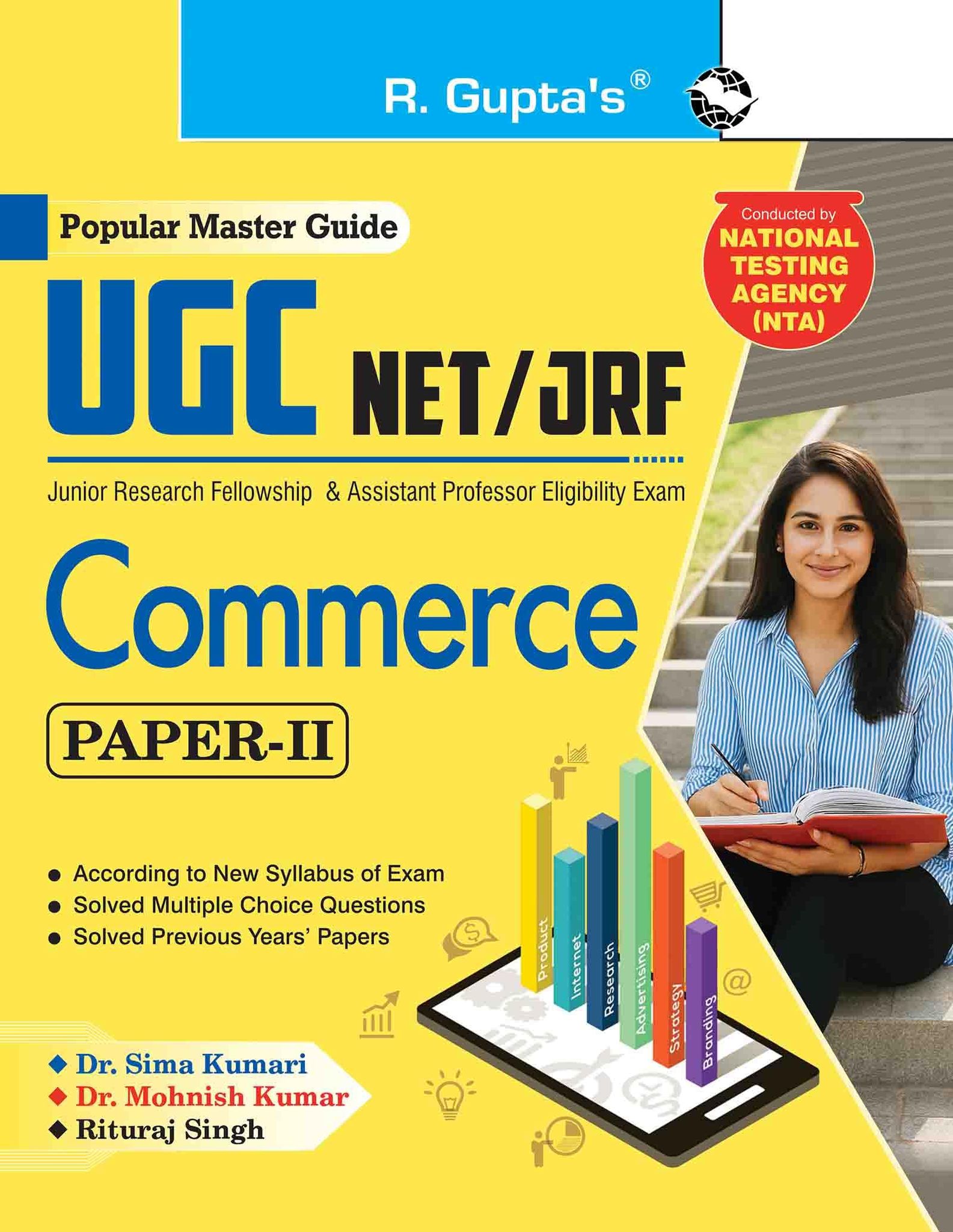 Nta-Ugc-Net/Jrf: Commerce (Paper Ii) Exam Guide [Paperback] [Sep 13, 2025] Dr. Sima Kumari; Dr. Mohnish Kumar and Rituraj Singh