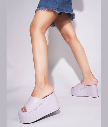 JM Looks Lavender Women's Sandal Heels