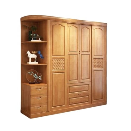 Wood Designer Wooden Wardrobe