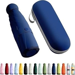 6-Rib Compact Mini Parasol Travel Umbrella