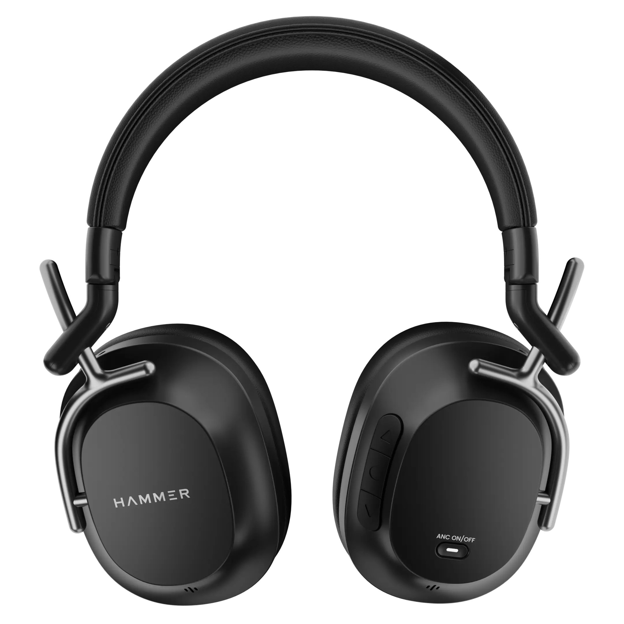 Hammer Bash Pro Wireless Headphones with 33 db Hybrid ANC & Quad Mics