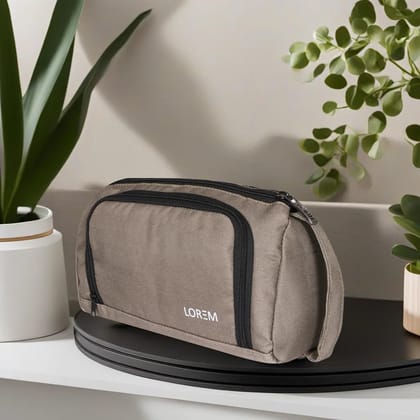 LOREM Large Capacity Pencil Cases Bag, Large Pencil Pen Pouch with Handle, Portable Makeup Bag, Case Cute Stationery Organizer Bag with Zipper for Kids for Students, Kids Adults Office OG09-OG12