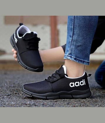 Aadi Outdoor Causal Shoes Black Men's Outdoor Shoes