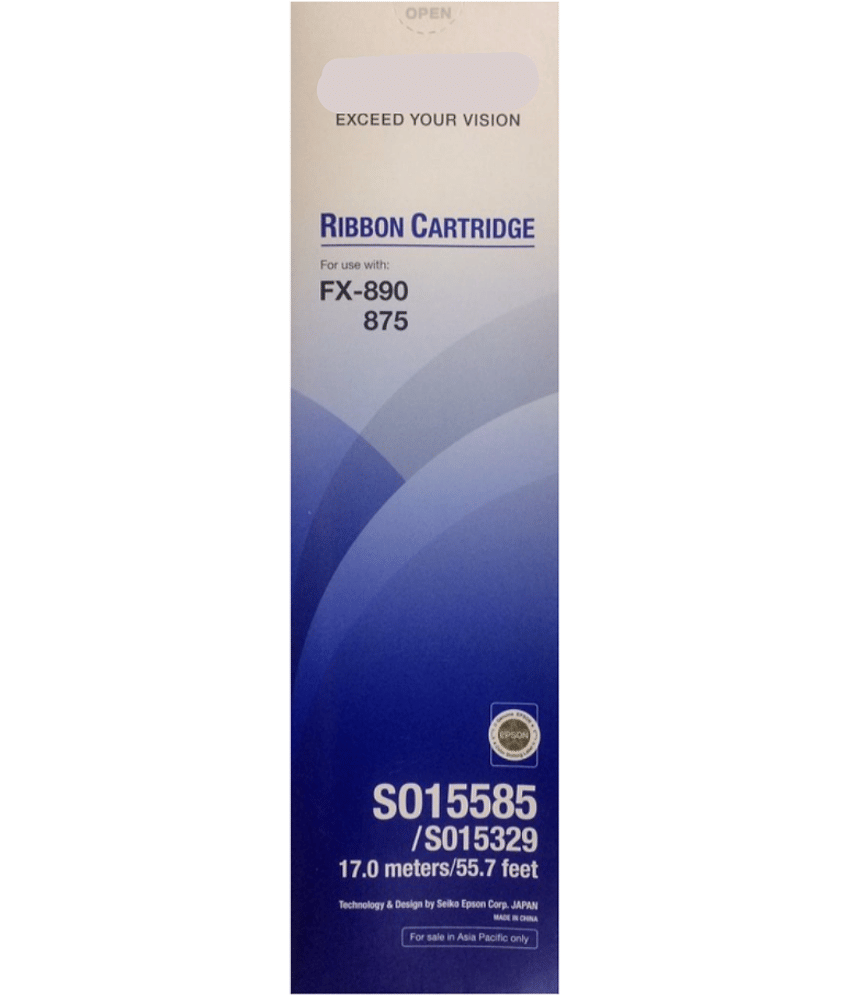 ID CARTRIDGE FX-890 Black Single Cartridge for FX-890,875 Ribbon Cartridge