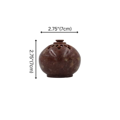 Soapstone T-light Candle Holder