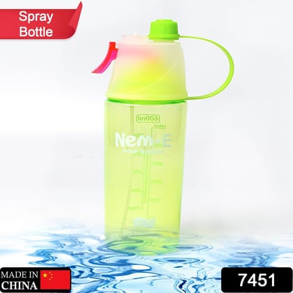 600ml BPA Free Sports Spray Water Bottle for Gym, Cycling & Hiking