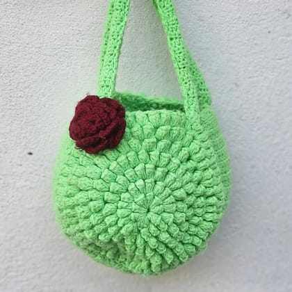 Stylish Woolen Handbag