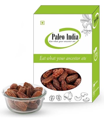Paleo India 400gm Brown Dry Dates| Chuara| khajoor khajur dry fruits