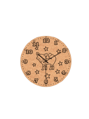 Dbeautify's DIY Fox Wall Clock for Kids