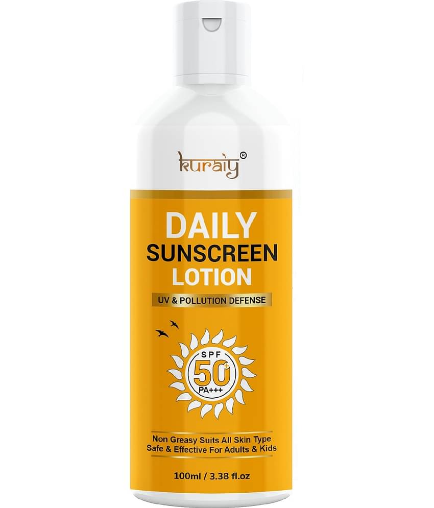 KURAIY SPF 50 PA+++ Sunscreen UV Lotion sunblock 75ML