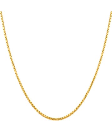 FASHION FRILL Gold Plated Chain ( Set of 1 )