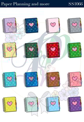 Planner Time Sticker Sheet-Glossy
