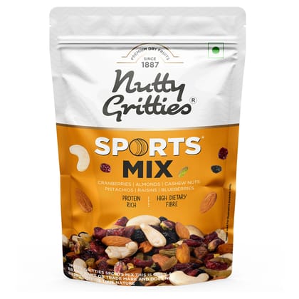Nutty Gritties Premium Sports Mix, 350 gm