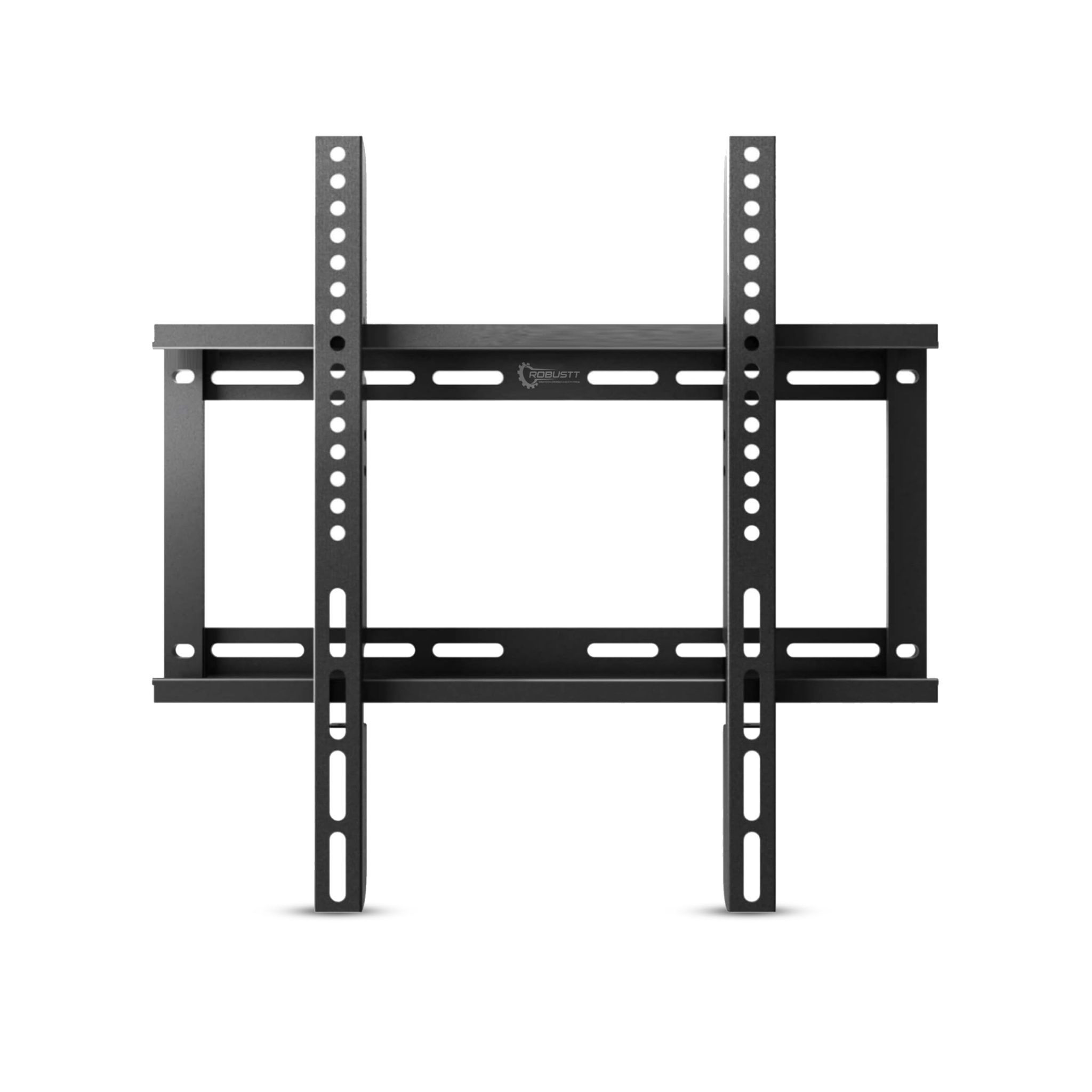 Robustt Heavy Duty TV Wall Mount Bracket For 26-63 Inches LED/HD/Smart TV'S, Universal Fixed TV Wall Mount Stand (Pack Of 2) Robustt Heavy Duty TV Wall Mount Bracket For 26-63 Inches LED/HD/Smart TV'S, Universal Fixed TV Wall Mount Stand (Pack Of 2) - Bl