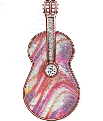 Colors Queen Rockstar Lipstick Shimmery Matte Finish 12 Hour Stay 3g, Wine (Shade - 04)