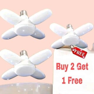 CHARKEE 25W Cool Day Light LED Bulb (Pack of 3(