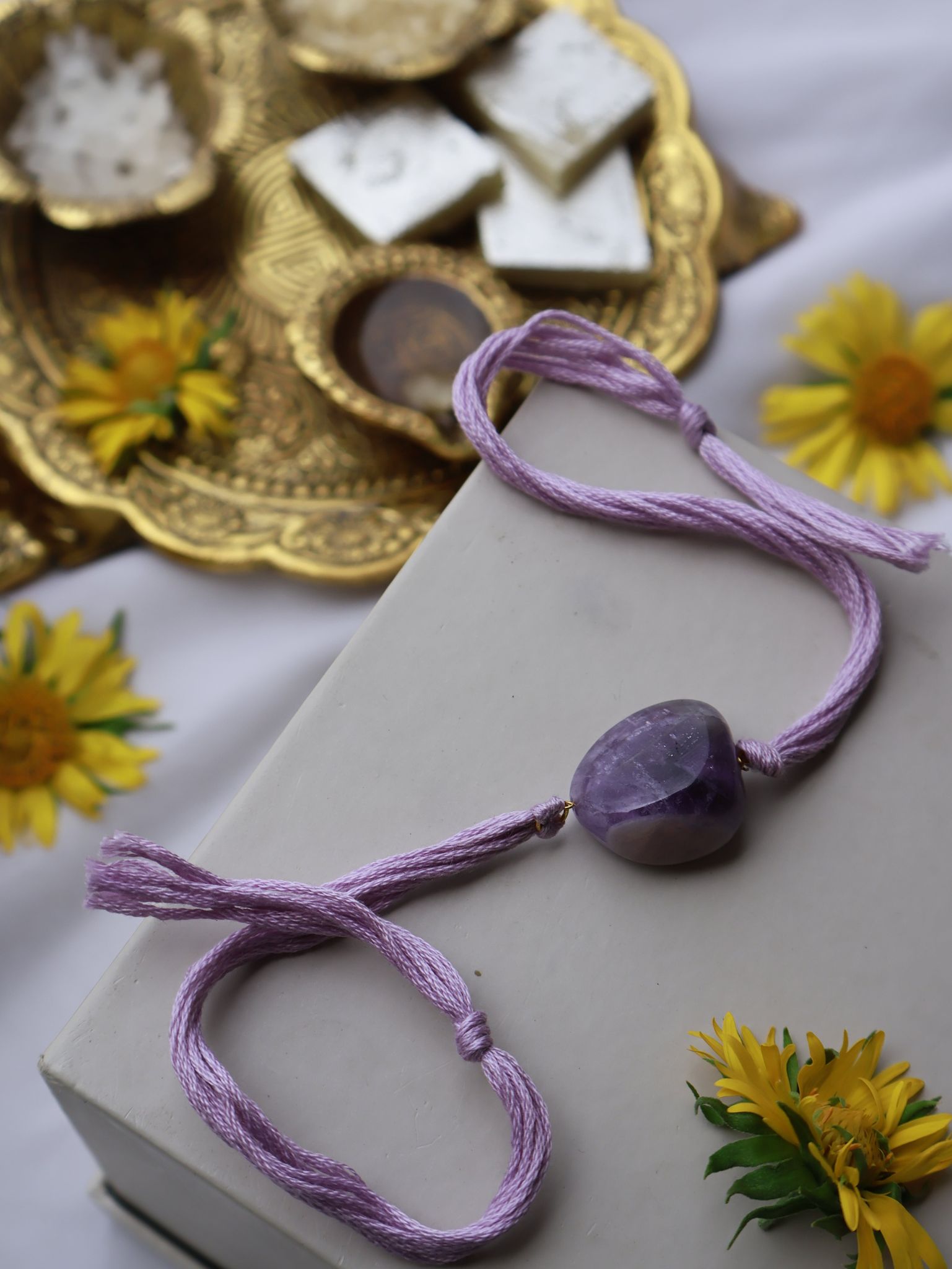 Adeey Purple Rakhi-Purple