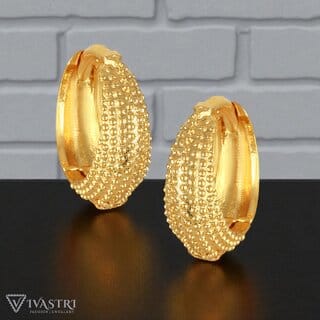 Vivastri Stylish Alloy Gold Plated Bali Earrings for Women & Girls [VIVA2548ERG]