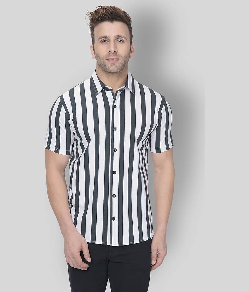 Gritstones - Multicolor Cotton Blend Regular Fit Men's Casual Shirt (Pack of 1)