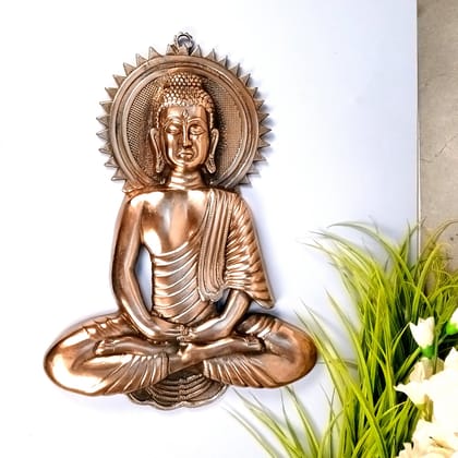 Lord Buddha Wall Hanging - Meditating Design | Bhagwan Buddha Wall Decor - For Home, Gifts & Office Decor | Spiritual Decor - 19 Inch