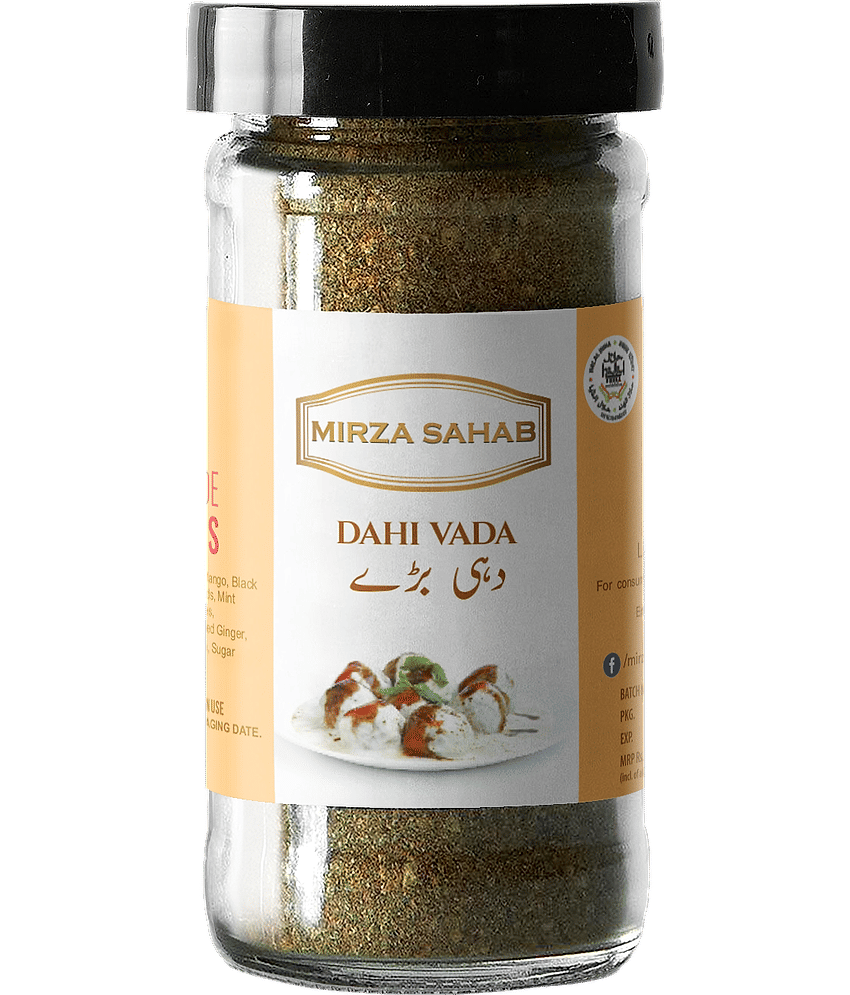 Mirza Sahab Dahi Vada Sprinkler Instant Mix 50 gm Pack of 4