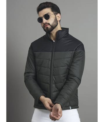 renuovo Polyester Men's Puffer Jacket - Green ( Pack of 1 )