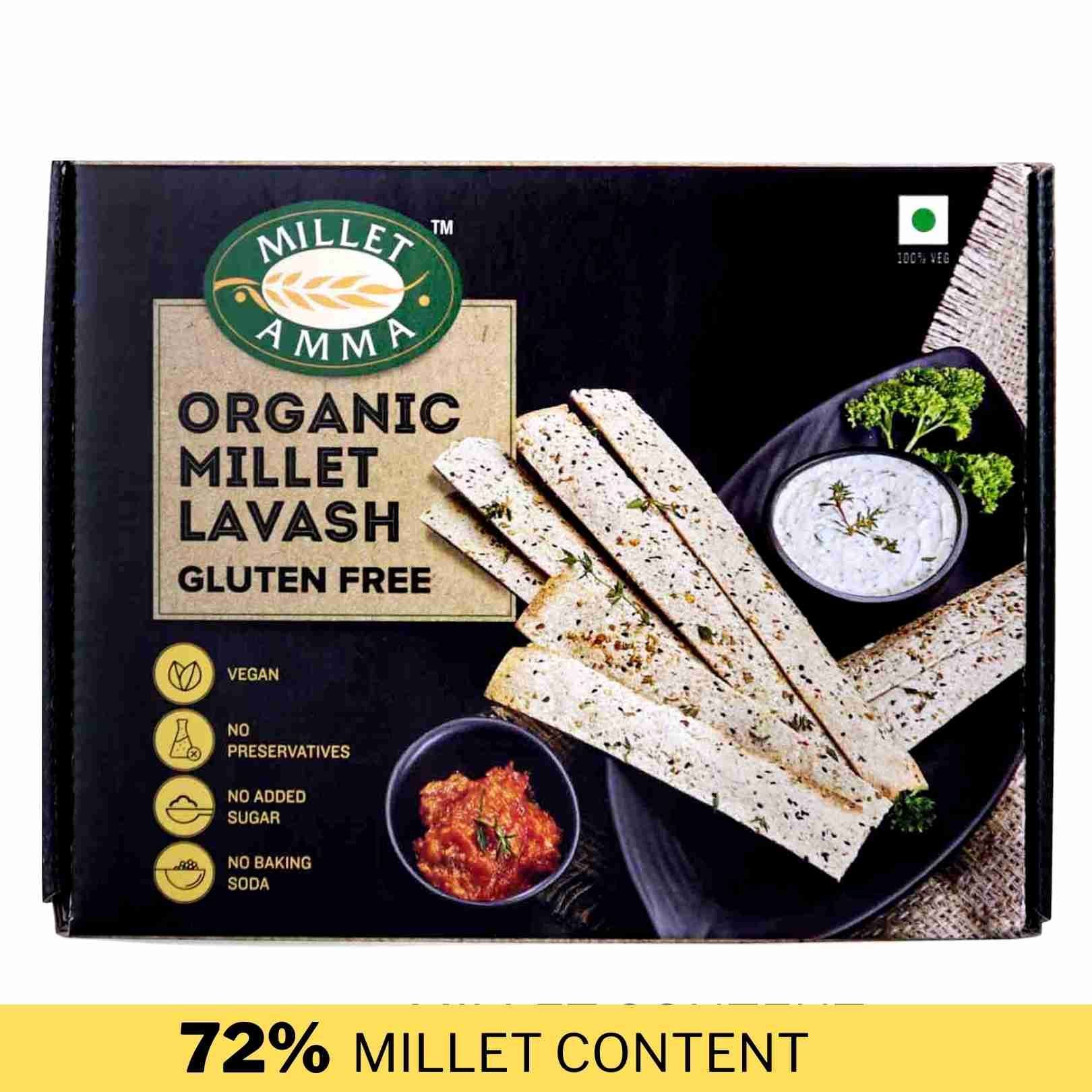 Millet Lavash (Glutenfree)