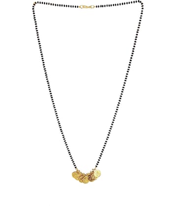 shankhraj mall - Golden Mangalsutra ( Pack of 1 )