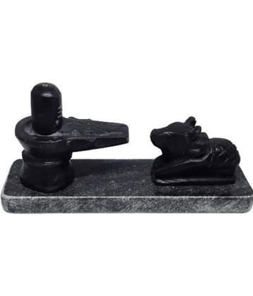 KRAFT CLOUDS - Marble Shivling Idol ( 6 cm )