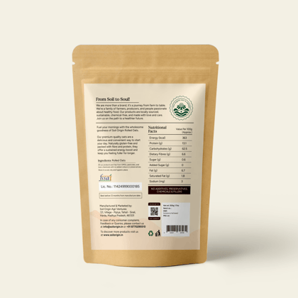 Rolled Oats - 500 Gm Rolled Oats - 500 Gm
