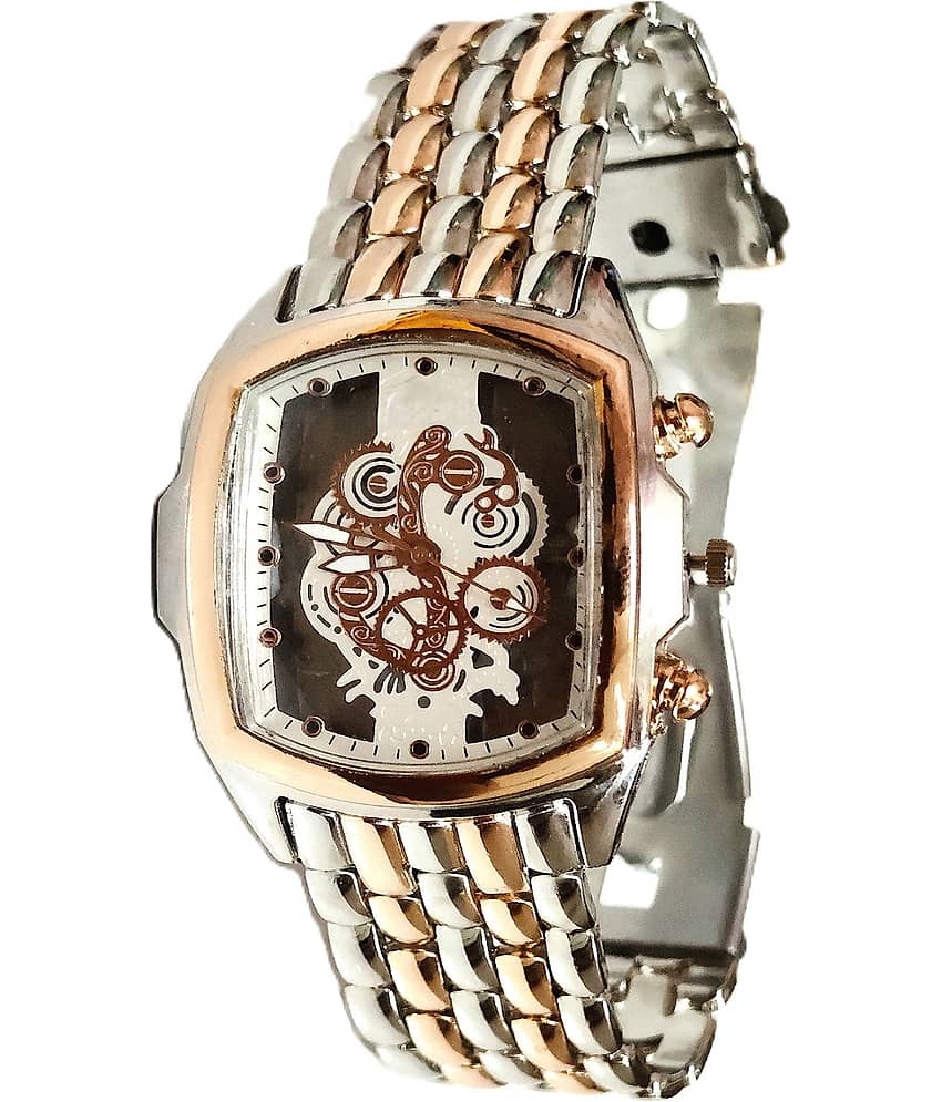 Renaissance Traders Multicolor Metal Analog Men's Watch