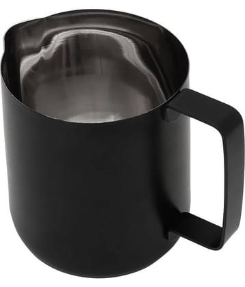 Dynore Black Milk Jug Stainless Steel Jugs 800 mL Black
