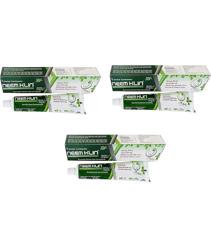 Vrinda Breath Freshening Toothpaste Pack of 3