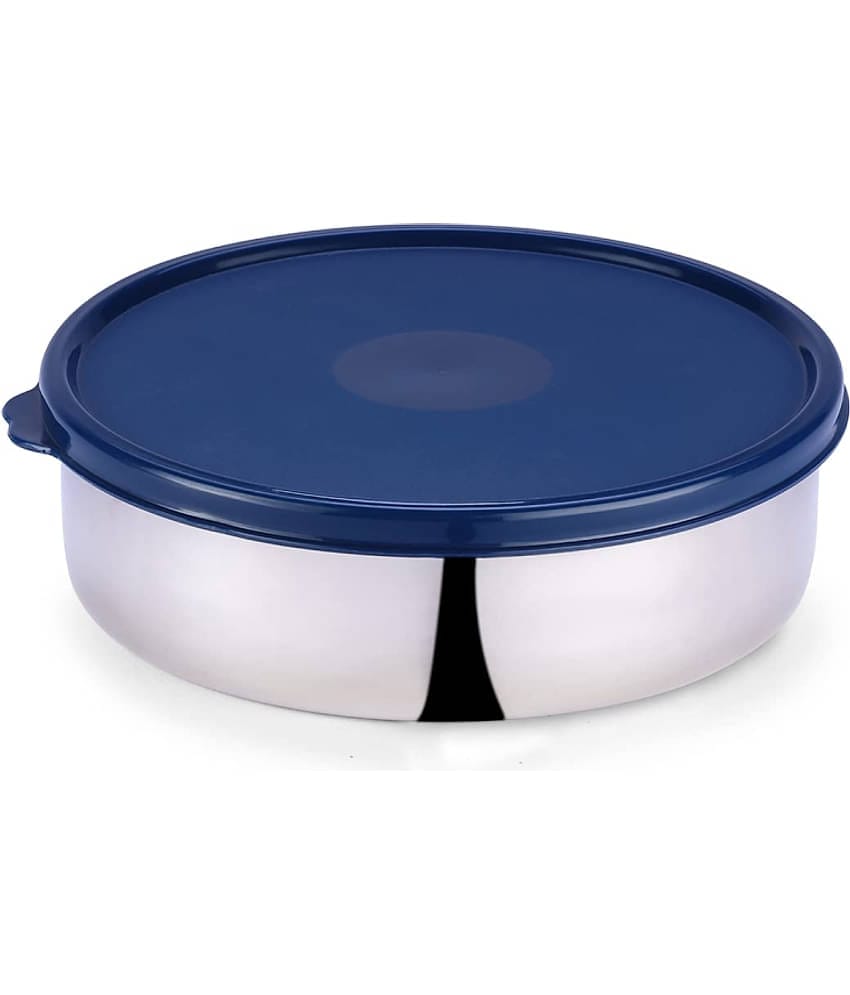 Oliveware Steel Blue Food Container ( Set of 1 )