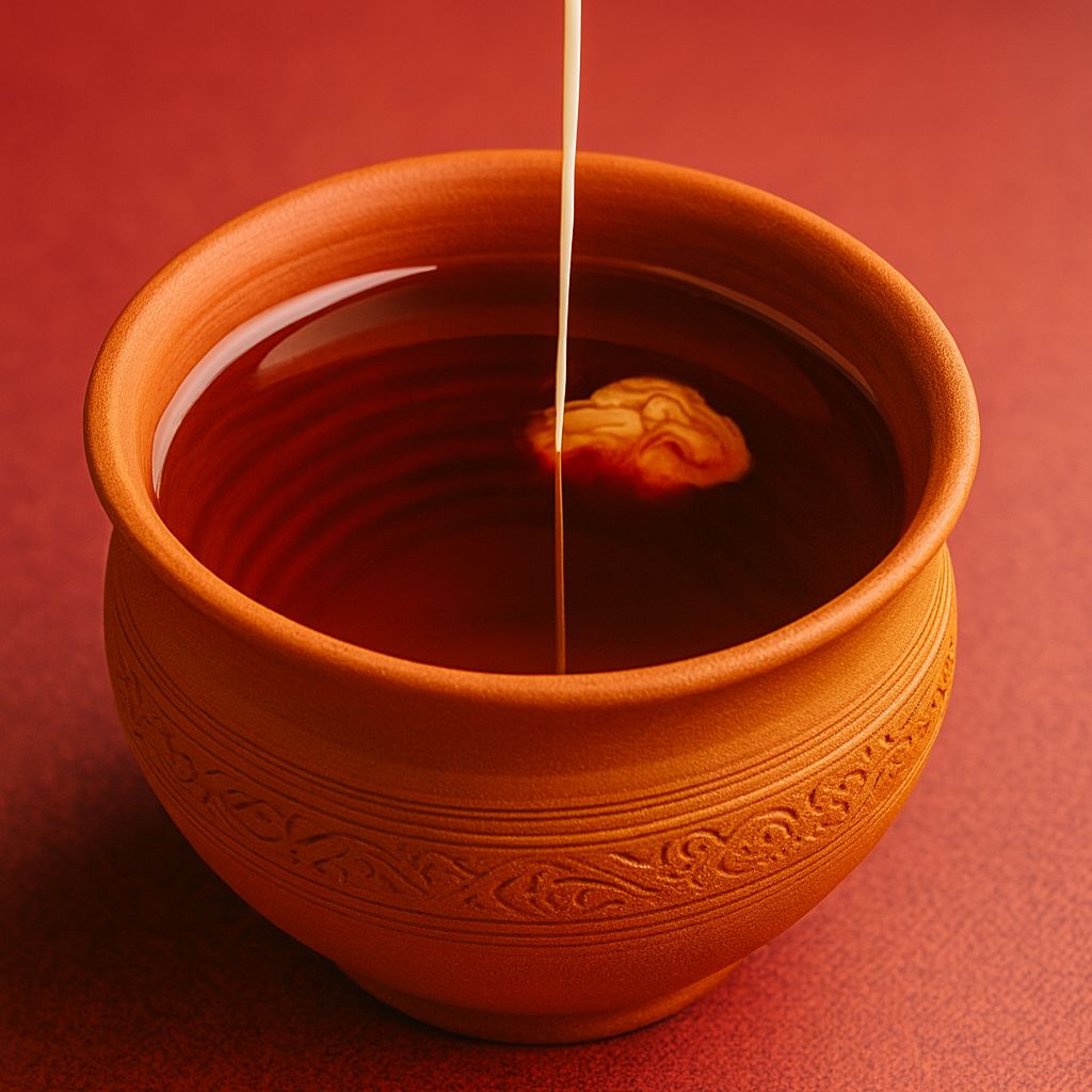 BANGLARMISTI Natural Liquid Khajur Gur | Pure Date Palm Syrup Jaggery | Traditional Bengali Jhola Gur | no Added Sugar | Fresh, Aromatic & Chemical-Free (650g)