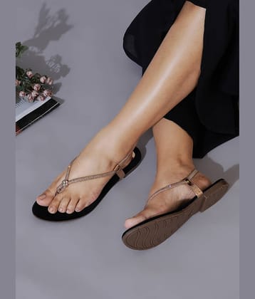 Stylestry Silver Women's Flats