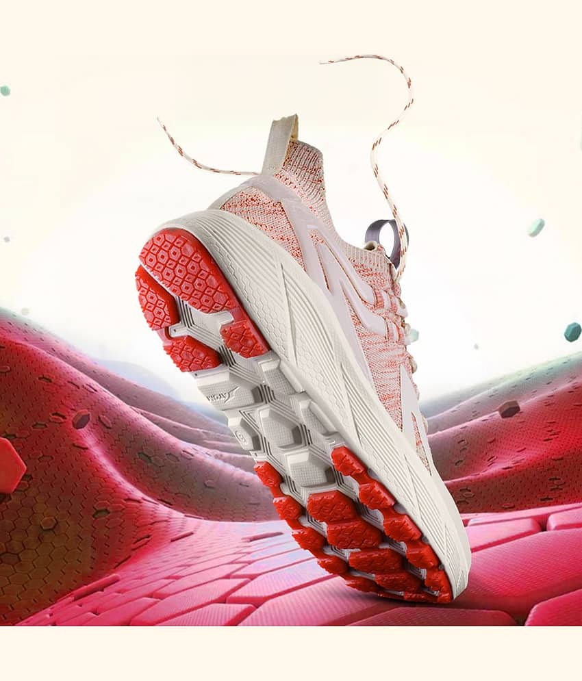 ATOM Beige Men's Sports Running Shoes